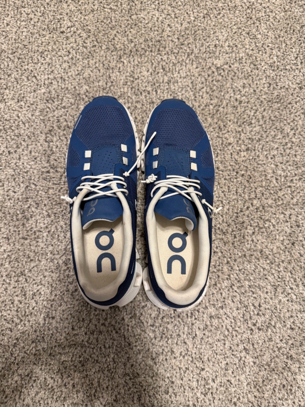 On Cloudflow Women's Athletic Running Shoes in Blue